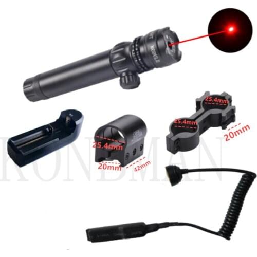 Guns laser pointer sight Red/Green Laser Sight Remote Switch Suit 25.4/30mm Ring 20mm Rail Switch For Hunting laser sights for