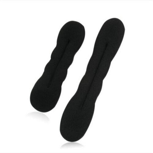 Hot Sale New Fashion 1/2PC Hair Styling Magic Sponge Clip Foam Bun Curler Hairstyle Twist Maker Tool Braider Accessories