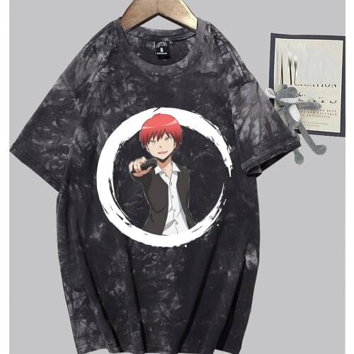 Men Manga Anime Assassination Classroom T-shirt 90s Unisex Fitted Soft Tee Shirt Clothes