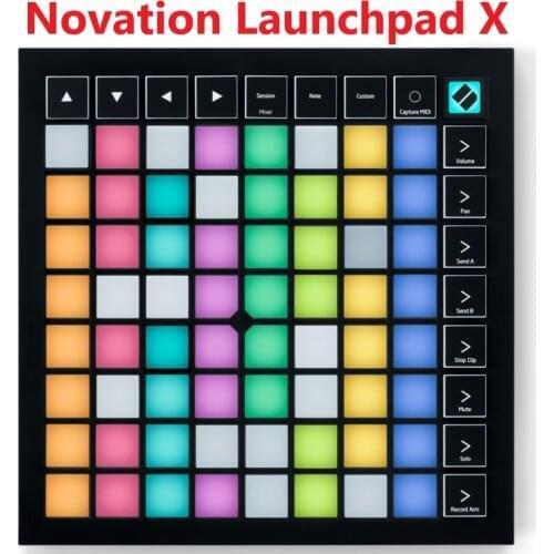 NEW Novation Launchpad X USB 64 RGB Pads MIDI grid Pad Controller with Ableton Live Lite for DJ making music