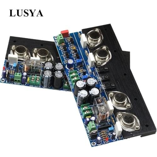 Lusya Gold Sealed Class A HiFi Amplifier Board 30W+30W Stereo Channel Field Tube Diamond Double Differential Input Board T1340