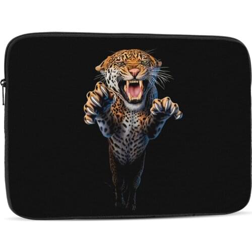 Custom Tiger Laptop Sleeves for 10/12/13/14/15/17 inch iPad Macbook Air Pro Notebook Computer Shakeproof Pouch Bags Tablet Case