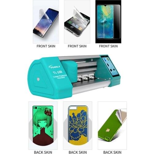Latest Auto Film Cutting Machine Mobile Phone Screen Front Back Cover Protect Film Cut for for iPhone iPad iWatch smart Phones