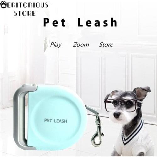 5 Meters Dog Leashes Automatic Retractable Pet Outdoor Walking Leash Leads Puppy Running Extending Leashes For Small Medium Dog