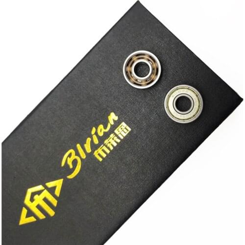 BLRAIN Super Fast White Ceramic Inline Speed Skating Bearing with 7-beads ZrO2 Ceramic 608rs Roller Skates Rolling Bearing 16pcs