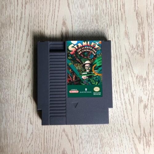 Stanley The Search for Dr. Livingston - 72 pins 8bit game cartridge