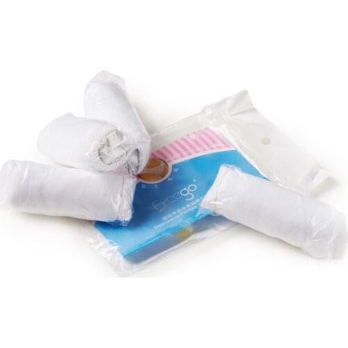 100% Cotton Disposable Panties For Women & Men Business Traveling Underwear Wash-Free Briefs White 40pcs/lot JJ-012