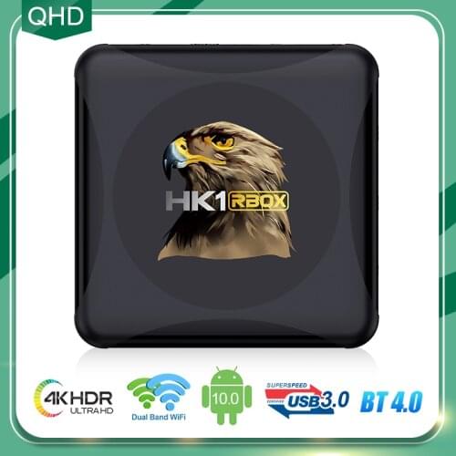 Iptv Box Android 10 TV BOX HK1 RBOX R1 mini RK3318 4GB 64GB 2.4G/5G Wifi 4K Media Player Google QHDTV Smart ip tv Set top box