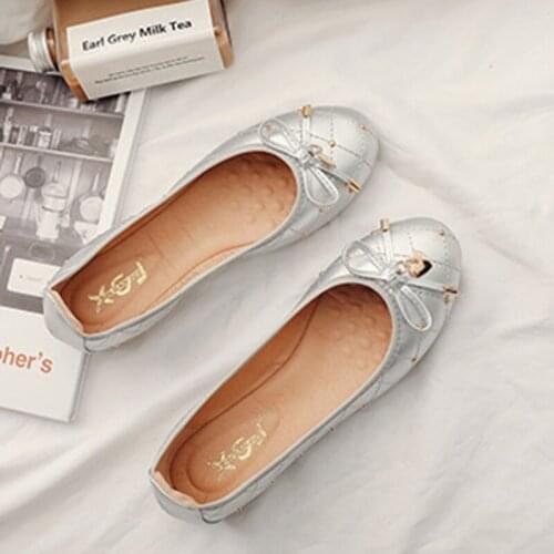 Womens casual and comfortable womens non-slip womens driving shoes 2021 womens shoes soles antique tea