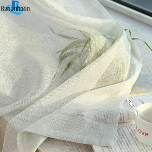 2019 Hot Sale Curtains Shiny Silver Tulle For Bedroom Living Room Window Screen Fabric Simple Modern Sheer Roman Blinds Custom