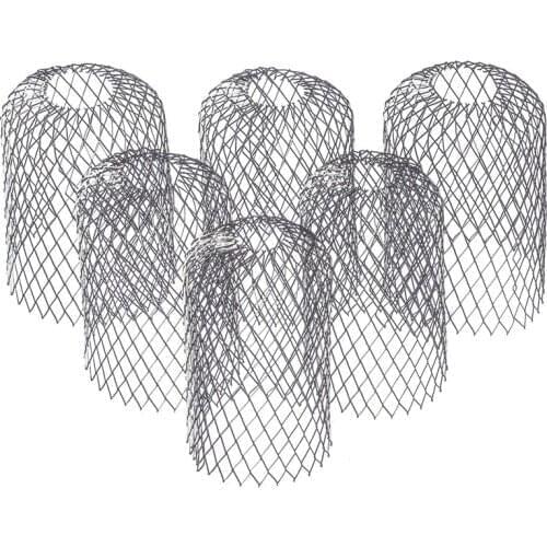 8-Pack Gutter Shield Expandable aluminum Filter Strainer to Prevent Clogging Of Leaves and Debris