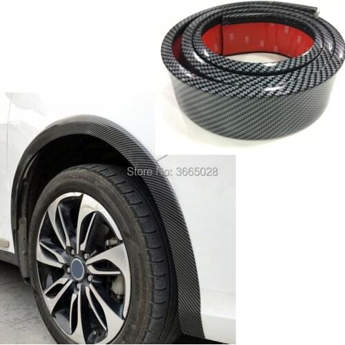 Car Tires Eyebr soft Lip Wheel-arch Trim Wheel Eyebrow Arch Decorative Strip Car Fender Flare Extension Wheel Eyebrow Protector