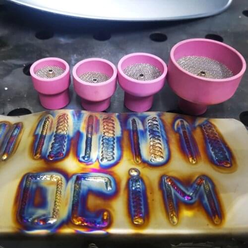 Alumina Ceramic Nozzle Cups +Strainer Mesh+Collet+Gas Lens For WP17/18/26