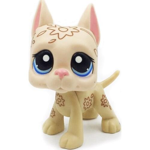 New LPS Rare Pet Shop Dachshund Dog Shepherd Dog Great Dane Spaniel Standing Short Hair Kitten Old Primitive Animal Collection