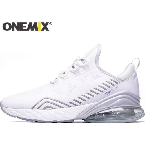 ONEMIX Running Shoes Womens Half Air Cushion Sports Footwear Outdoor Women Trainning Shoes Walking Jogging Light Knit Sneakers