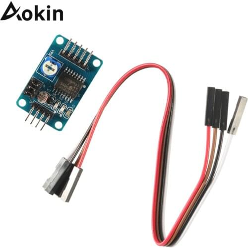 PCF8591 Module AD / DA Conversion Modules Digital /digital Temperature Illumination Collection with Dupont Cable Diy Kit