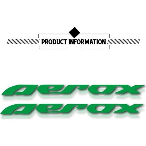 Motorcycle bicycle car waterproof reflective stickers fuel tank sticker wheel helmet logo for yamaha DerOX aerox 50 100 155