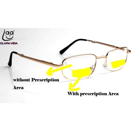 Lentes De Lectura Clara Vida Men Two Pairs Bifocal Progressive Multifocal Foldable Reading Glasses +1 +1.5 +2 +2.5 +3 +3.5 +4