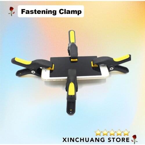 Plastic Fixture Clamp for mobile phone LCD display screen fastening