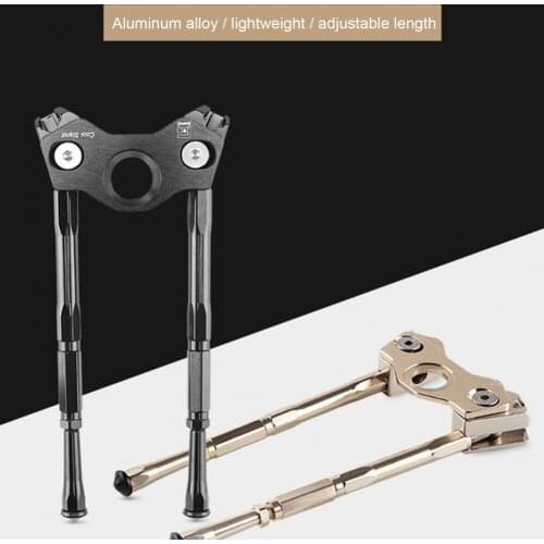 MTB Bike Kick Stand Adjustable Crank Foot Holder Brace Frame for Mountain Road Bike Side Stand Foot Support Cycling Parts