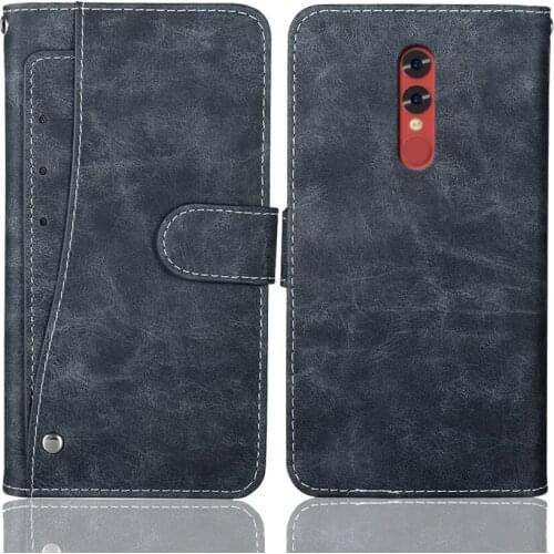 Luxury Wallet NOA N8 Case 6" Vintage Flip Leather Cases Business Protective Cover With Front Card Slots Stand Phone Book