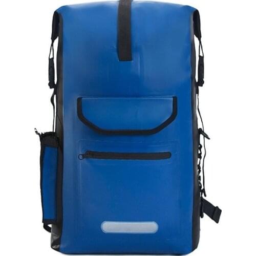 Spot 30L Outdoor Sports Backpack Large Capacity PVC Bicycle Waterproof Bag Cycling Diving Folding Water Bag