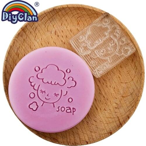 Bath Soap Stamp Diy Natural Organic Stamps For Soap Pattern Imprint Seal With Handle Soap Making Tools Custom