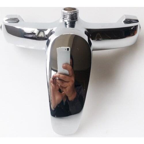 Shower faucet brass concealed shower faucet Youlitu two joint faucet mixing valve shower up