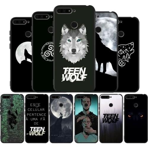 Teen Wolf Black TPU Silicone Soft Phone Case For Honor 8X 9 8 10 20 30 Lite Pro MATE 9 10 20 30 Pro Lite