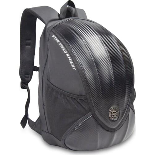 Motorcycle Helmet Backpack Riding Waterproof Motorcycle Rider Backpack Reflective Large Capacity Full Helmet Bag