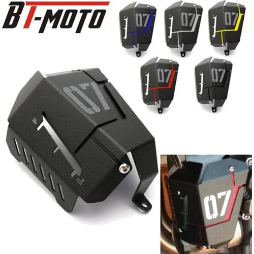 MT07 FZ07 Coolant Recovery Tank Shielding Cover For Yamaha MT-07 FZ-07 MT 07 FZ 07 2014 2015 2016 2017 2018 2019