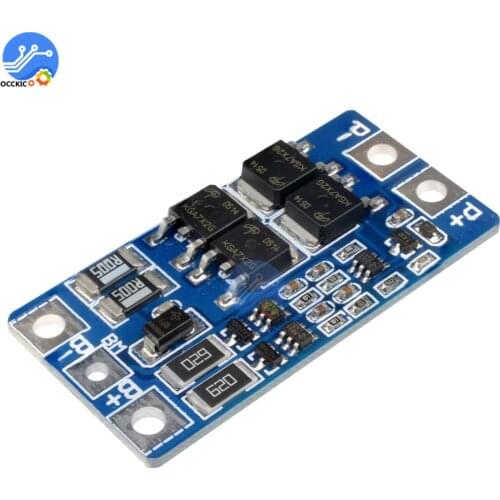 BMS 2S 10A 8.4V 7.4V 18650 Lithium Battery Protection Board PCM PCB Battery Balancer Li-ion Lipo for 18650 Charging