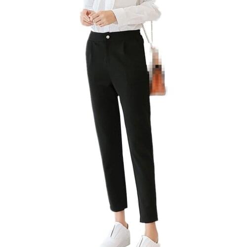 ZG1092 2020 spring and summer new women fashion casual loose thin section nine cent trousers cheap wholesale