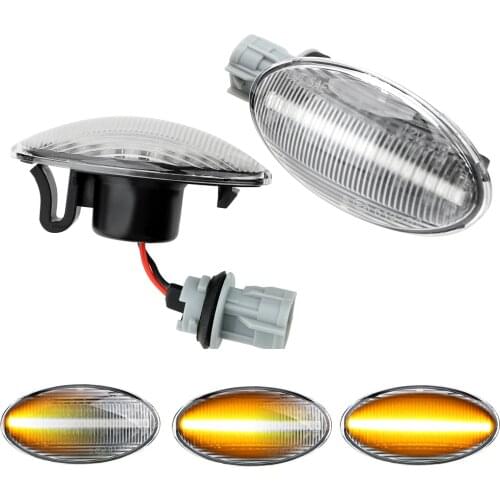 For Suzuki Swift Jimmy Vitara SX4 A Pair Turn Signal Light Blinker Light Alto Flowing Water Light LED Car Dynamic Side Marker