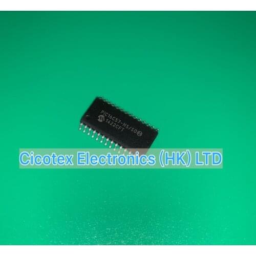 2pcs/lot PIC16C57-HS/SO SOIC-28 PIC 16C57 -HS/SO IC MCU 8BIT 3KB OTP 28SOIC PIC16C57T-HS/SO