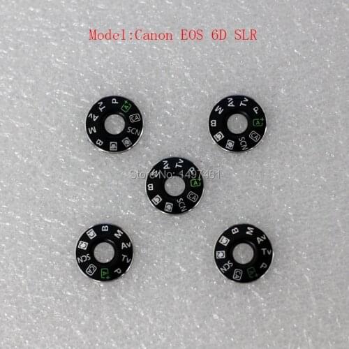5PCS Top mode dial cap Succedaneum Repair parts for Canon EOS 6D DS126402 SLR