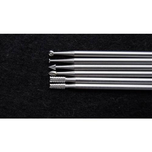 6PCS mixed Steel Burs for Dremel Power Tool Accessories Rotary Bur Rotary Tools Steel Burs Abrasive Tool for jewelry diy making