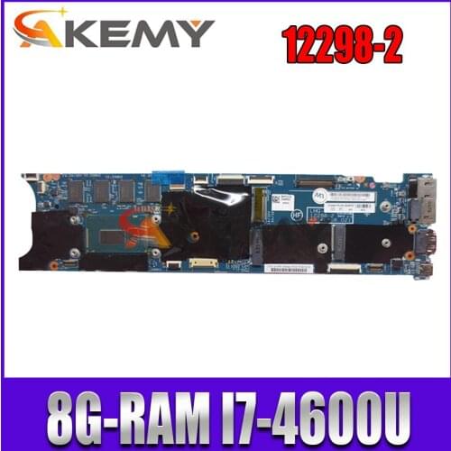 Akemy 12298-2 Laptop Motherboard For Lenovo Thinkpad X1-Carbon 2014 Original Mainboard 8G-RAM I7-4600U
