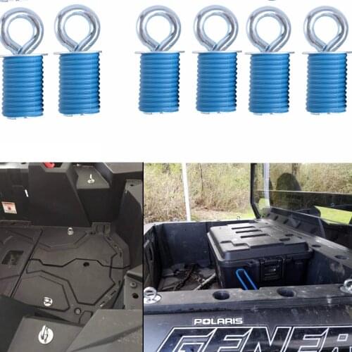 6pcs/Set Lock & Ride ATV Tie Down Anchors For Polaris RZR 1000 Sportsman Ace-These do not fit Ranger/General UTV
