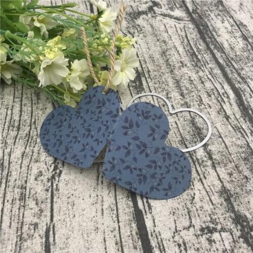 Love tag Frame Paper Metal Cutting Dies Stencils for DIY Scrapbooking Album Paper Card Decorative Craft Embossing Die Cuts