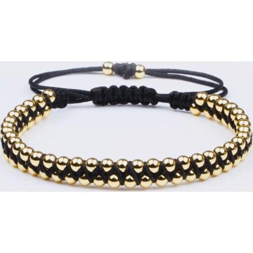 New Hot Men Women Bracelet Trendy Handmade Braid Stainless Steel Bead Matte Stone Lovers Personality Charm Jewelry For Male Gift