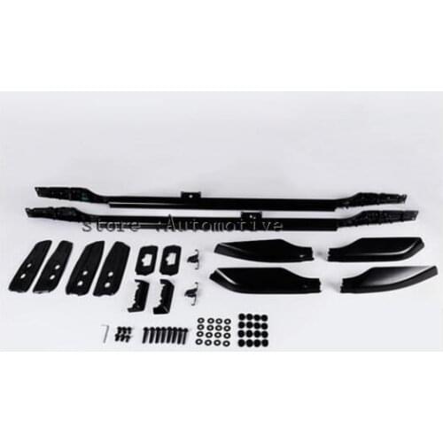Black! High Quality For Toyota Prado FJ150 2010-2017Aluminium Roof Rack Rails Bars