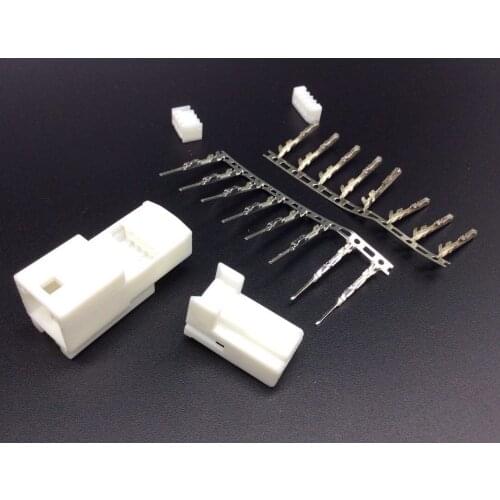 DJ7081-0.7-11/21 8pin for NISSAN male female connector terminal DVR driving recorder rearview mirror connector plug housing Wing