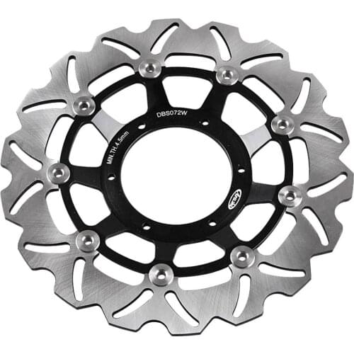 LUCKMART Front Brake Rotors Disc and Pads Kit for Honda CBR250R 2011-2013 Motorcycle Replacement Accessories Black