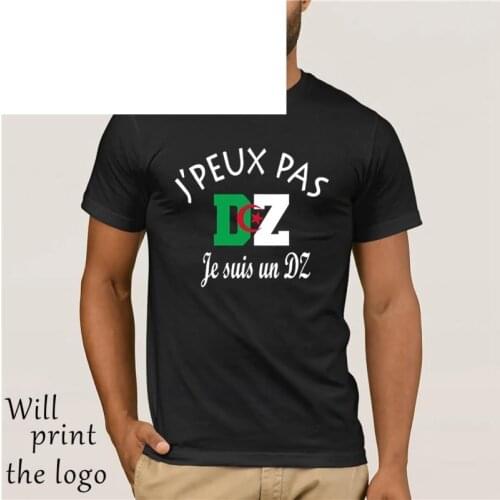 Mens t-shirt dz Algeria can 2019 jpeux not I am a dz
