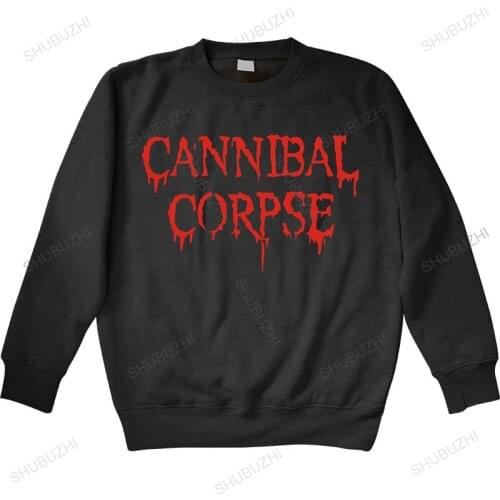 Men autumn sweatshirt black hoody Sportswear CANNIBAL CORPSE HAMMER SMASHED FACE hoodies women warm hoody