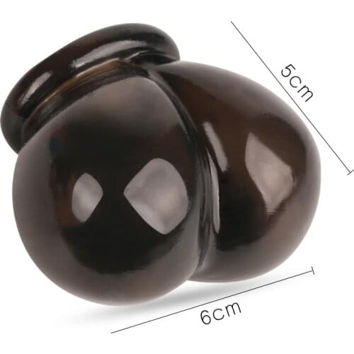 Male Penis Sleeve Scrotum Bondage Restraint Sex Toys For Men Chastity Cage Delay Ejaculation Sex Products Penis Rings Cock Ring