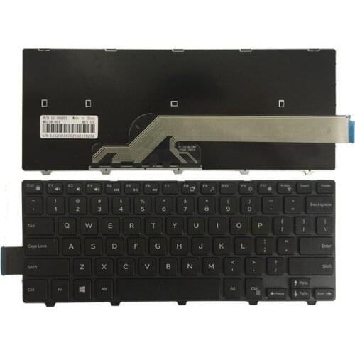 US New keyboard For DELL 14 3441 3442 N5447 N3442 14CR 14MR 050x15 SN8233 Black US Laptop Keyboard
