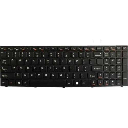 New Replacement Laptop Keyboard For LENOVO B580 B580G B590 Colour Black Gray US United States Edition