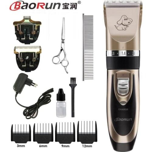 Electric Pet Clipper Professional Grooming Kit Rechargeable Pet Cat Dog Hair Trimmer Shaver Set Styling Carved Cutter